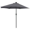 vidaXL Tuinparasol Antraciet 294 x 150 x 224 cm Stof