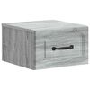 vidaXL Wandbeugel Bedkast Grijs sonoma 34,5 x 33 x 20 cm Bewerkt hout