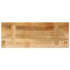 vidaXL Tafelblad rechthoekig 70x20x3,8 cm massief ruw mangohout