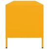vidaXL Tv-meubel 135x39x43,5 cm koudgewalst staal mosterdgeel