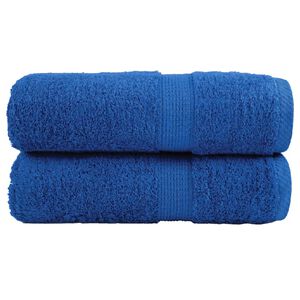 vidaXL Premium washandjes SOLUND 2 stuks blauw 30x30 cm 600 g/m&sup2;