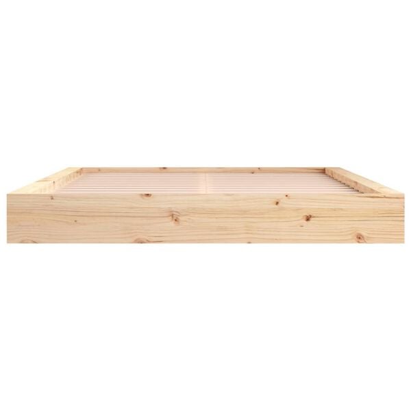 vidaXL Bedframe massief hout 120x200 cm