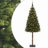 vidaXL Kunstkerstboom met Ballen 180 cm 300 LED's Warmwit
