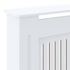 vidaXL Radiatorombouw 205 cm MDF wit