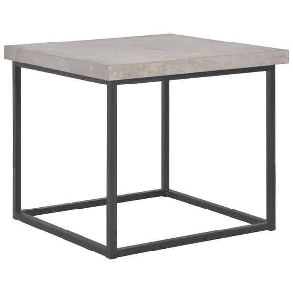 vidaXL Salontafel 55x55x53 cm beton-look