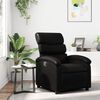 vidaXL Relaxfauteuil zwart kunstleer