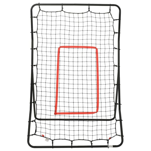 vidaXL Softbal Rebounder 88x79x137 cm staal