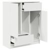 vidaXL Dressoir met lades en deuren 73x31x90 cm wit