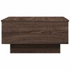 vidaXL Salontafel 60x45x31 cm bewerkt hout bruin eikenkleurig