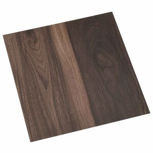 vidaXL Vloerplanken Donkerbruin 5,11 m&sup2; 55 st PVC