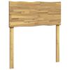 vidaXL Live Edge Hoofdbord ROSTOCK Wit 75 cm Massief Acaciahout