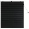 vidaXL Jaloezie Zwart 105 x 130 cm 35 mm Massief Paulowniahout