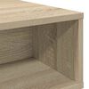 vidaXL Salontafel Sonoma Eiken 80 x 46 x 35 cm Bewerkt hout