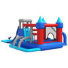 Happy Hop Waterspringkussen met glijbaan 590x390x225 cm PVC
