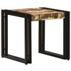 vidaXL Salontafel Multikleur 40 x 40 x 38 cm Massief Gerecycled Hout