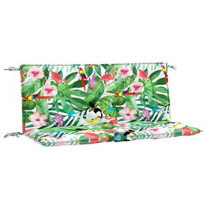 vidaXL Tuinbankkussens 2 st 120x50x7 cm stof meerkleurig