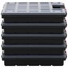 vidaXL Assortimentsdozen 5 st 40x30x5 cm polypropeen