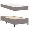 vidaXL Boxspringbed Taupe 80 x 200 cm Stof