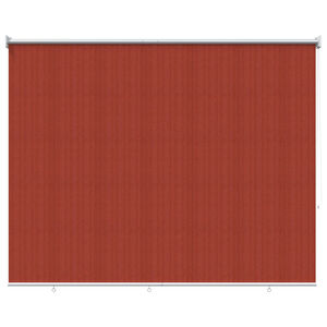 vidaXL Buitenrolgordijn 90% UV-blok Terracotta 180 x 140 cm HDPE