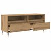 vidaXL TV-kast met lade Artisan Eiken 100 x 34,5 x 44,5 cm