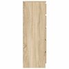 vidaXL Ladekast 60x36x103 cm bewerkt hout sonoma eikenkleurig