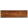 vidaXL Tafelblad rechthoekig 110x20x3,8 cm massief gerecycled hout