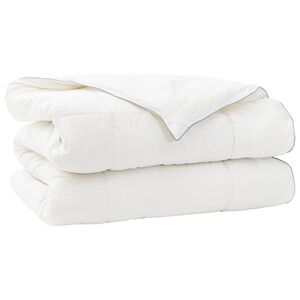 vidaXL Dekbed 155x200 cm Winter 450 GSM Australisch Wol Wit