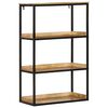 vidaXL Boekenkast 70 x 35 x 110 cm Massief mangohout