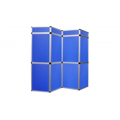 Presentatiewand kunststof 240x200cm blauw