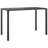 vidaXL Tuintafel 110x54x70 cm staal antracietkleurig