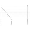vidaXL Gecombineerd draadhek met spikes 10 x 1,4 m (B x H)