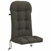 vidaXL Zon Loungerkussen PUTTEN 100% Polyester Antraciet