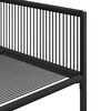 vidaXL 11-delige Tuinset poly rattan zwart