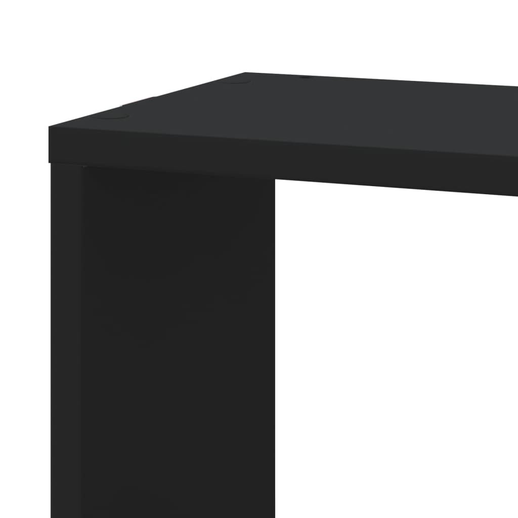vidaXL Hoekwandschap 20x20x127,5 cm bewerkt hout artisanaal eiken