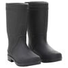 vidaXL Regenlaarzen maat 38 PVC zwart