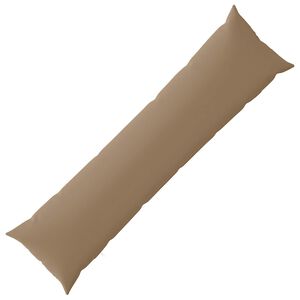 vidaXL Kussensloop HEERLEN Taupe 40 x 145 cm Polyester