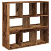 vidaXL Kamerscherm 100x33x94,5 cm bewerkt hout oud houtkleurig