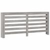 vidaXL Radiatorombouw 175x20x82 cm bewerkt hout grijs sonoma eiken