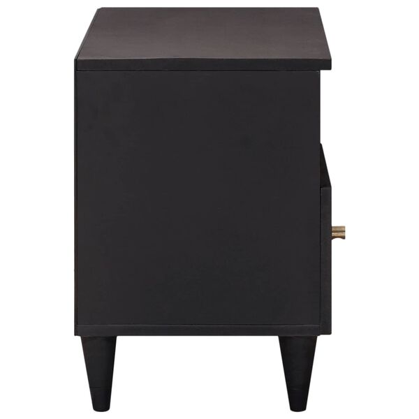 vidaXL Opslagkasten Multikleur 80 x 33,5 x 46 cm Massief Mango Hout