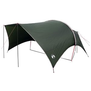 vidaXL Camping Tarp Waterbestendig Legergroen 550 x 400 x 230 cm
