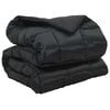 vidaXL Winter Dekbed 200 x 220 cm 450 gsm Zwart