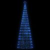 vidaXL LED-kerstboom 550 LEDs 304 cm blauw
