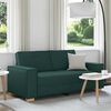 vidaXL 2-zitsbank Donkergroen 180x78x84 cm Stof