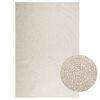 vidaXL Vloerkleed ZIZUR room binnen en buiten 160x230 cm jute look