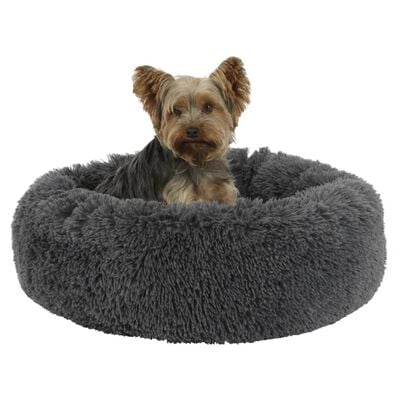 Kerbl Hondenbed Fluffy comfortabel 18 cm grijs