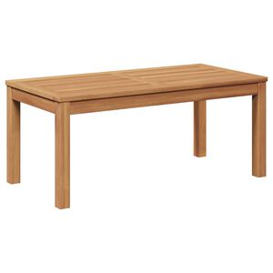 vidaXL Tafel Bruin 95 x 45 x 40 cm Massief Teakhout