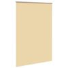 vidaXL Rolgordijn verduisterend 165x210 cm stofbreedte 161,6 cm beige