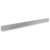vidaXL Gazonrand 50 pcs 103 x 10 cm Staal Zilverkleurig