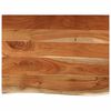 vidaXL Wastafelblad rechthoekig 70x60x2,5 massief acaciahout