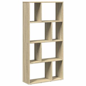 vidaXL Boekenkast 60x20x120,5 cm bewerkt hout sonoma eikenkleurig